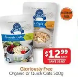 WHOLELIFE catalogue Organic or Quick Oats offer