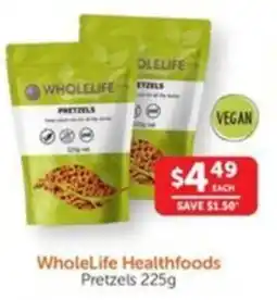 WHOLELIFE catalogue Pretzels offer
