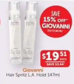 Hair Spritz L.A. Hold