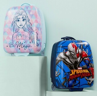 BIG W Character Luggage Bags offer