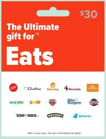 BIG W Ultimate Eats $30 Gift Card offer