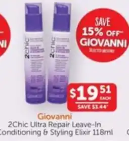 2Chic Ultra Repair Leave-In Conditioning & Styling Elixir