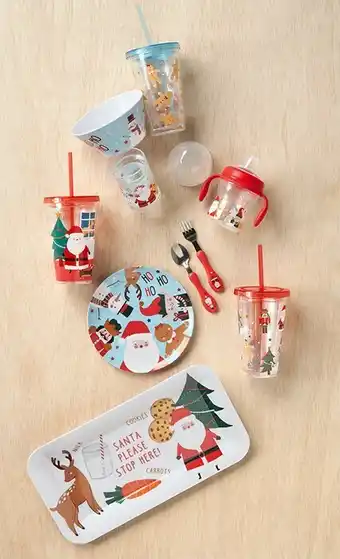 BIG W Kids Christmas Dinnerware offer