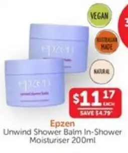 WHOLELIFE catalogue Unwind Shower Balm In-Shower Moisturiser offer