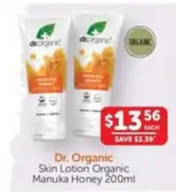 WHOLELIFE catalogue Skin Lotion Organic Manuka Honey offer
