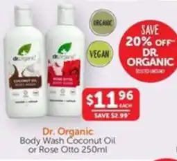 WHOLELIFE catalogue Body Wash Coconut Oil or Rose Otto offer