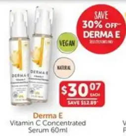 WHOLELIFE catalogue Vitamin C Concentrated Serum offer