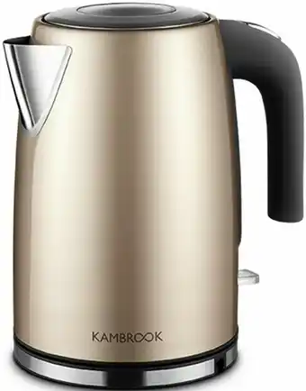 BIG W Kambrook Deluxe Kettle 1.7L Champagne offer