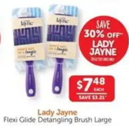 WHOLELIFE catalogue Flexi Glide Detangling Brush Large offer