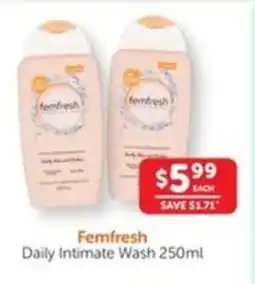 WHOLELIFE catalogue Daily Intimate Wash offer