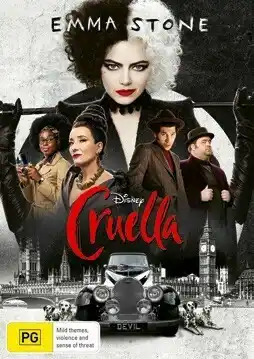 BIG W Disney Cruella DVD offer