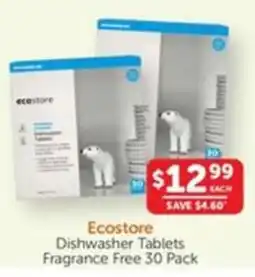 WHOLELIFE catalogue Ecostore Dishwasher Tablets offer