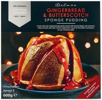 Matthew Walker Gingerbread & Butterscotch Sponge Pudding 600g