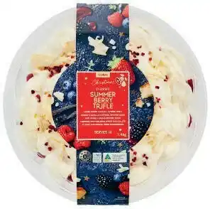 Coles Coles Summer Berry Trifle 1.45kg offer