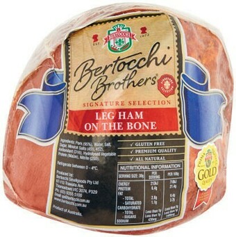 Coles Bertocchi Brothers Ham On Bone Quarters offer