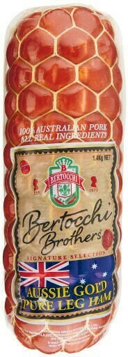 Coles Bertocchi Brothers Aussie Gold Pure Leg Ham 1.4kg offer
