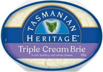 Coles Tasmanian Heritage Cheese Oval 125g offer