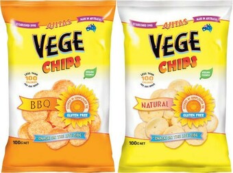 Coles Vege Chips 100g offer