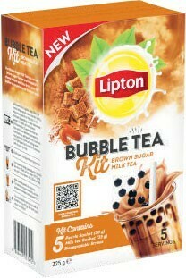 Coles Lipton Bubble Tea 5 Pack offer