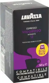 Coles Lavazza Nespresso Compatible Coffee Capsules 30 Pack offer