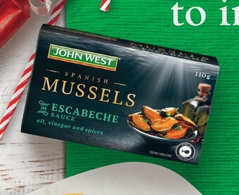 John West Mussels 110g