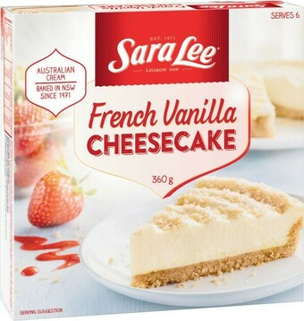 Sara Lee Cheesecake 360g-410g