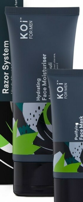 Coles KOi For Men Hydrating Face Moisturiser 100mL offer