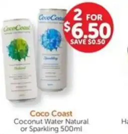 WHOLELIFE catalogue Coconut Water Natural or Sparkling offer