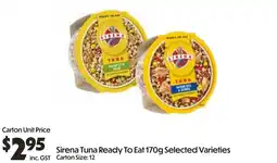 Tuna Ready To Eat