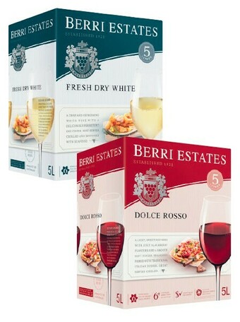 Coles Berri 5 Litre Cask Varieties offer