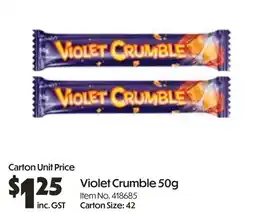 Violet crumble