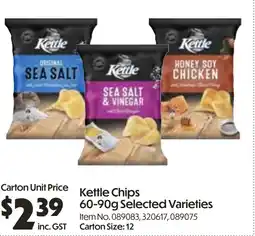 Campbells Wholesale Kettle Chips offer