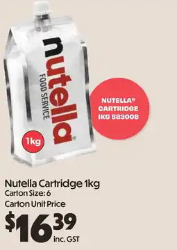 Nutella Cartridge