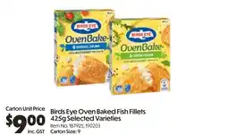 Campbells Wholesale Oven Baked Fish Fillets offer