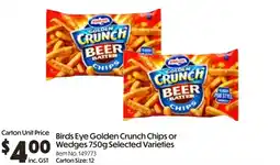 Campbells Wholesale Golden Crunch Chips or Wedges offer