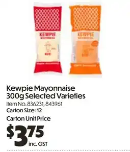 Campbells Wholesale Mayonnaise offer