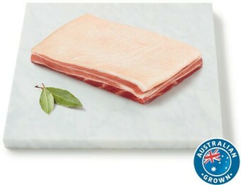 Coles Coles Australian Pork Belly Roast Boneless offer