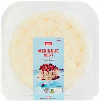 Coles Meringue Nest 1 Each