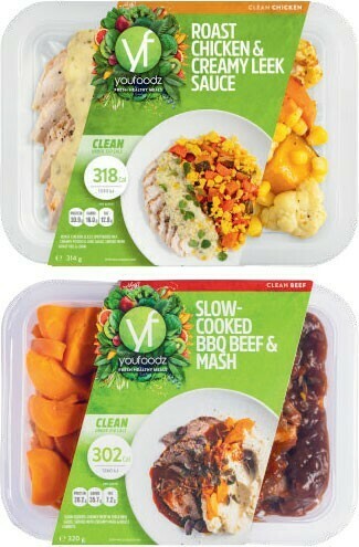 Coles Youfoodz Regular Meal 300g-350g offer