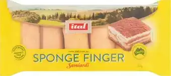 Coles Ital Sponge Finger Biscuits 300g offer