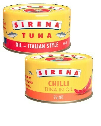 Coles Sirena Tuna 95g offer