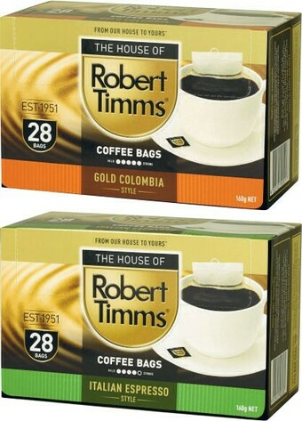 Robert Timms Coffee Bags 28 Pack