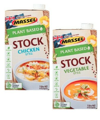 Coles Massel Gourmet Liquid Stock 1 Litre offer