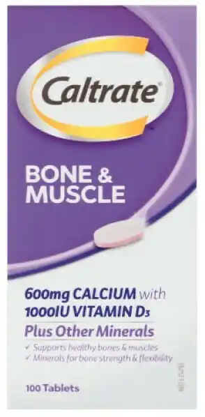 Coles Caltrate Bone & Muscle Health Tablets 100 Pack^ offer