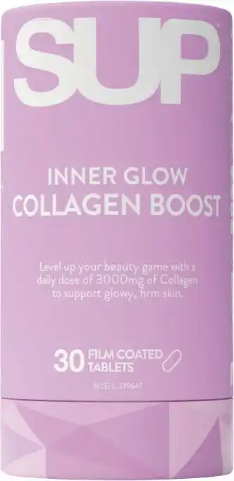 Coles SUP Inner Glow Collagen Boost Tablets 30 Pack offer