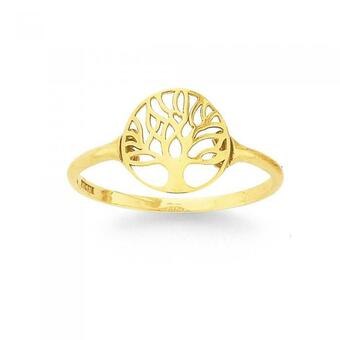 Prouds 9ct Gold Tree of Life Dress Ring offer