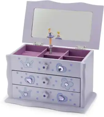 Prouds Kids Musical Ballerina Rectangle Jewellery Box offer