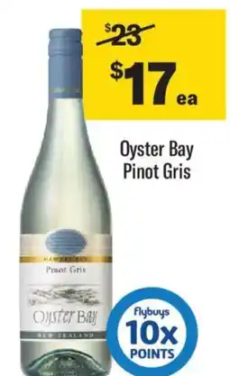 Liquorland Oyster bay pinot gris offer