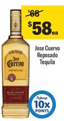 Liquorland Jose cuervo reposado tequila offer