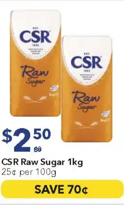 Ritchies Csr raw sugar offer